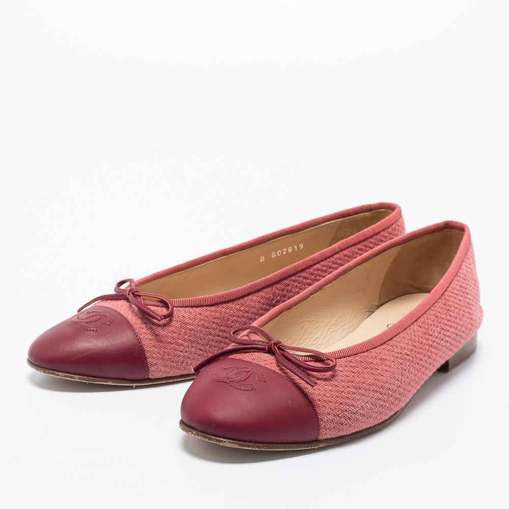 pink bow flats
