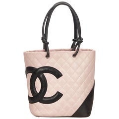 Chanel Pink Cambon Ligne Tote