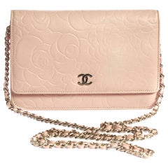 Chanel Umhängetasche aus rosa Kamelie