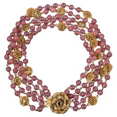 Collana Chanel Pink Camellia