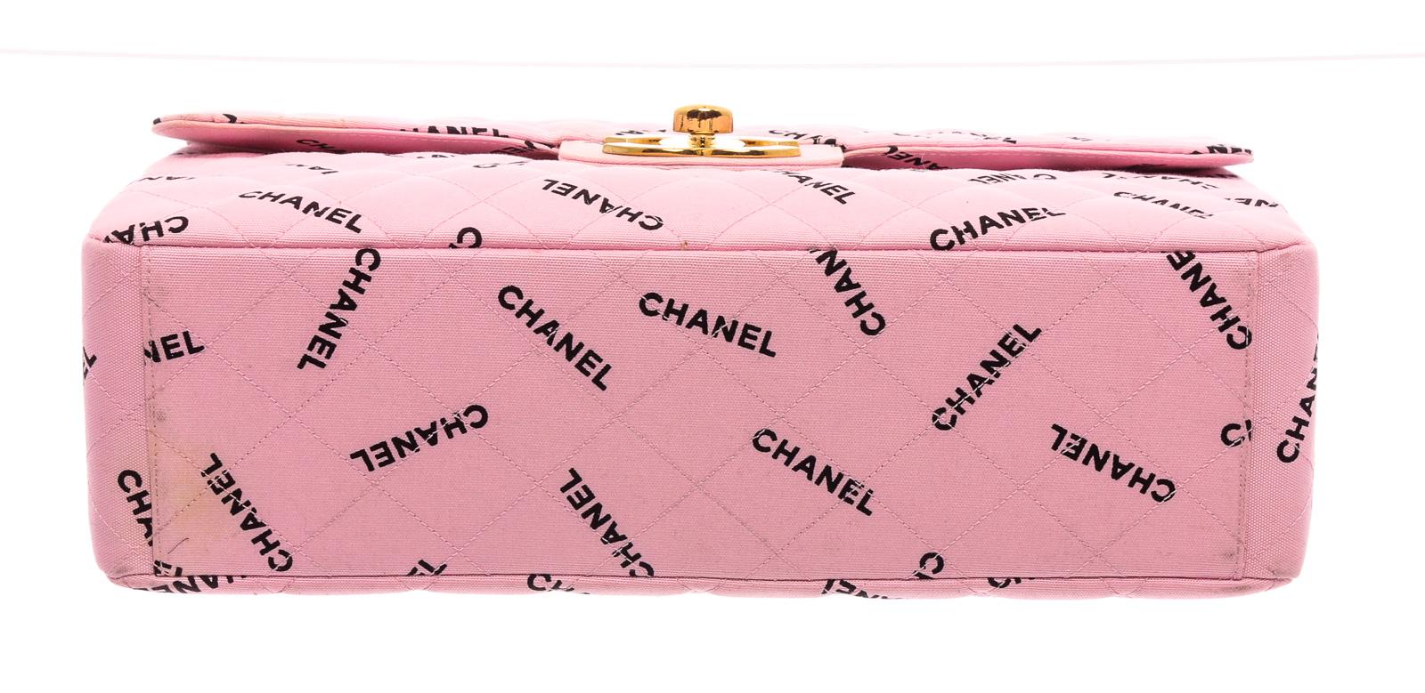 pink xxl chanel bag