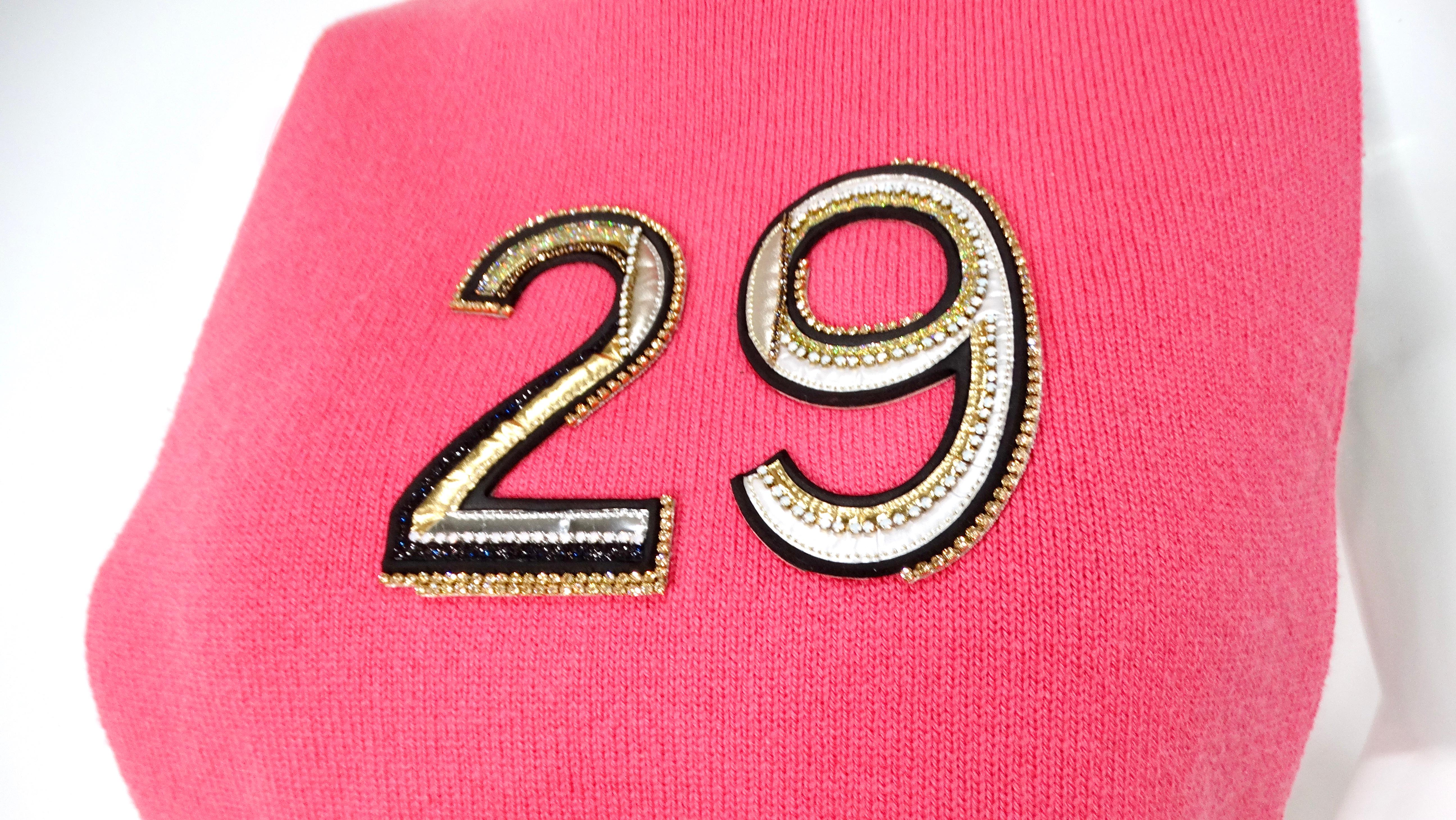 Rose Chanel - Gilet à col roulé 