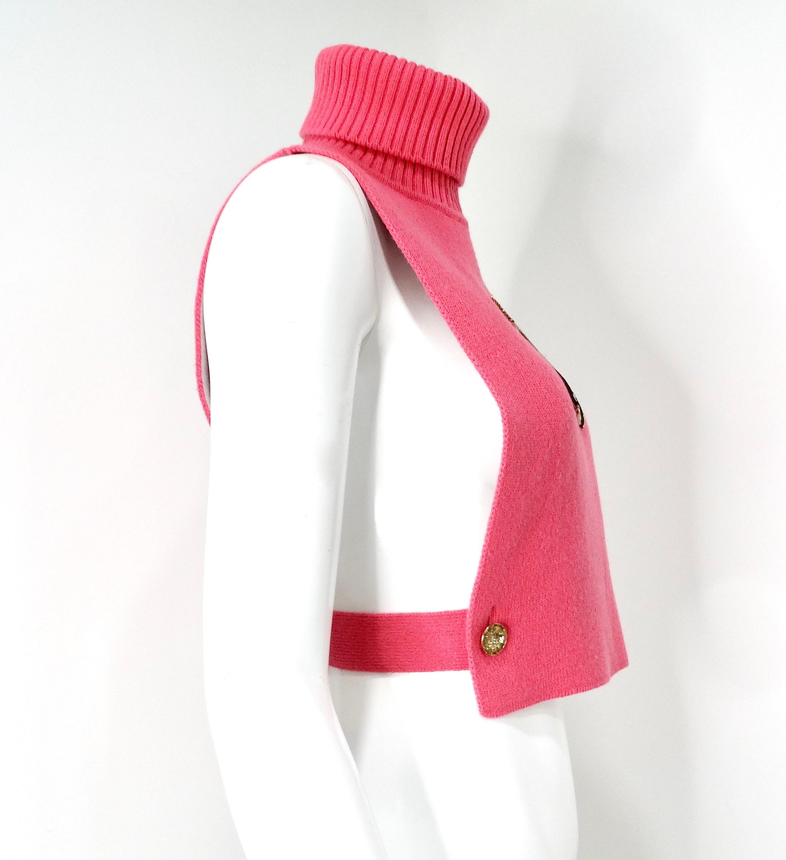 Chanel - Gilet à col roulé 