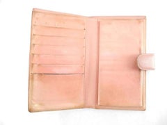 Chanel Pink Caviar Cc Bifold Long Classic 224368 Wallet