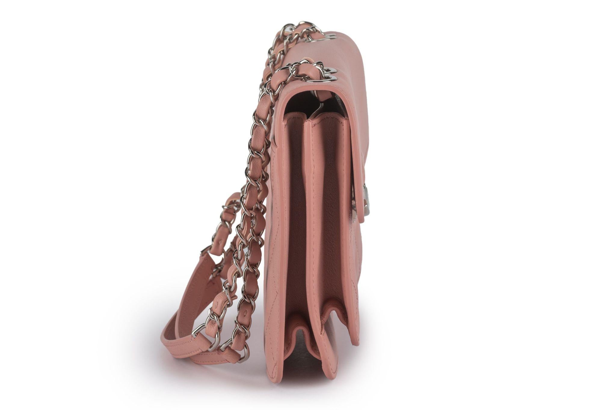 Sac boîte CC rose caviar Chanel Excellent état - En vente à West Hollywood, CA