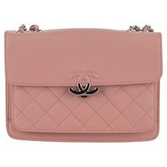 Chanel Pink Caviar CC Box bag