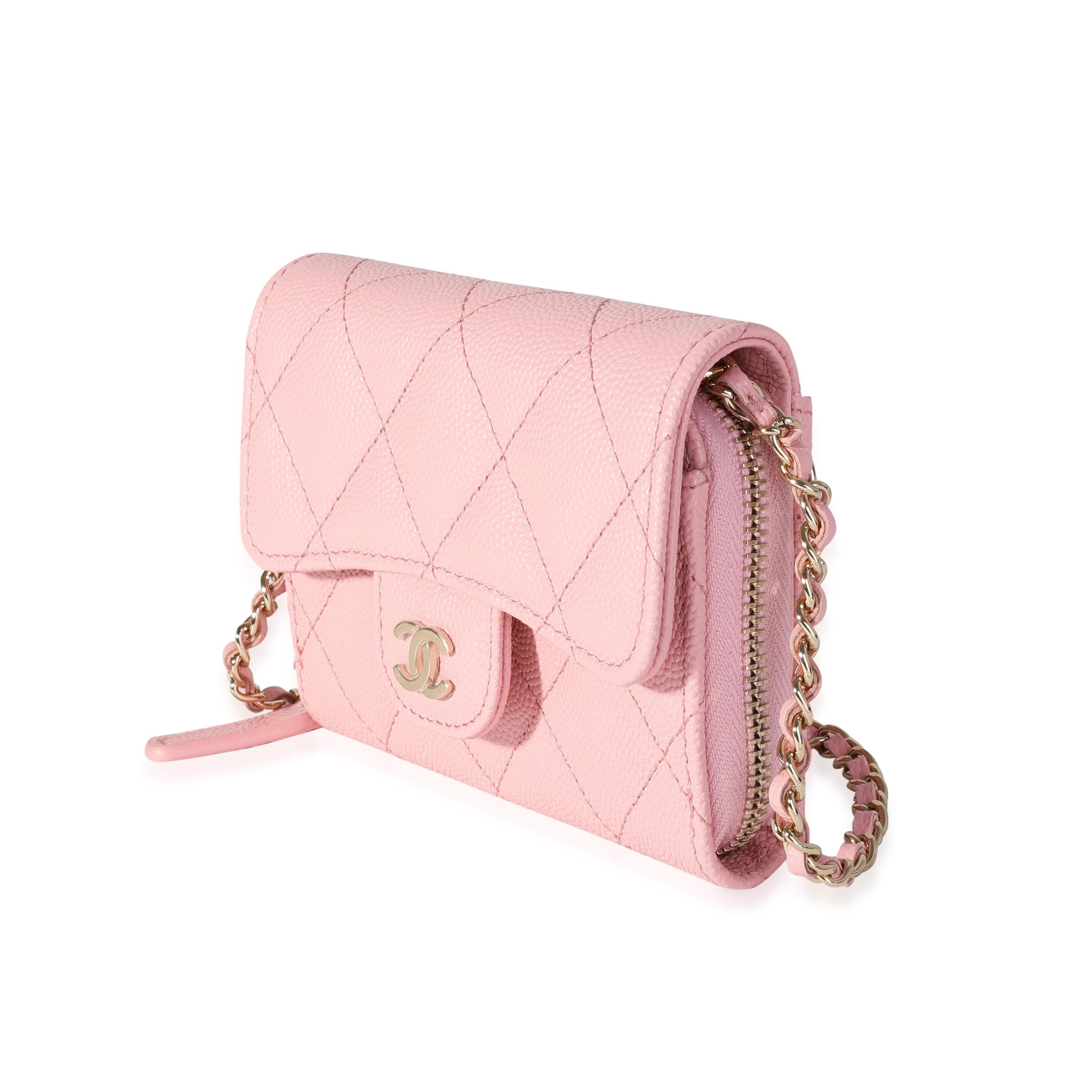wallet on chain chanel pink