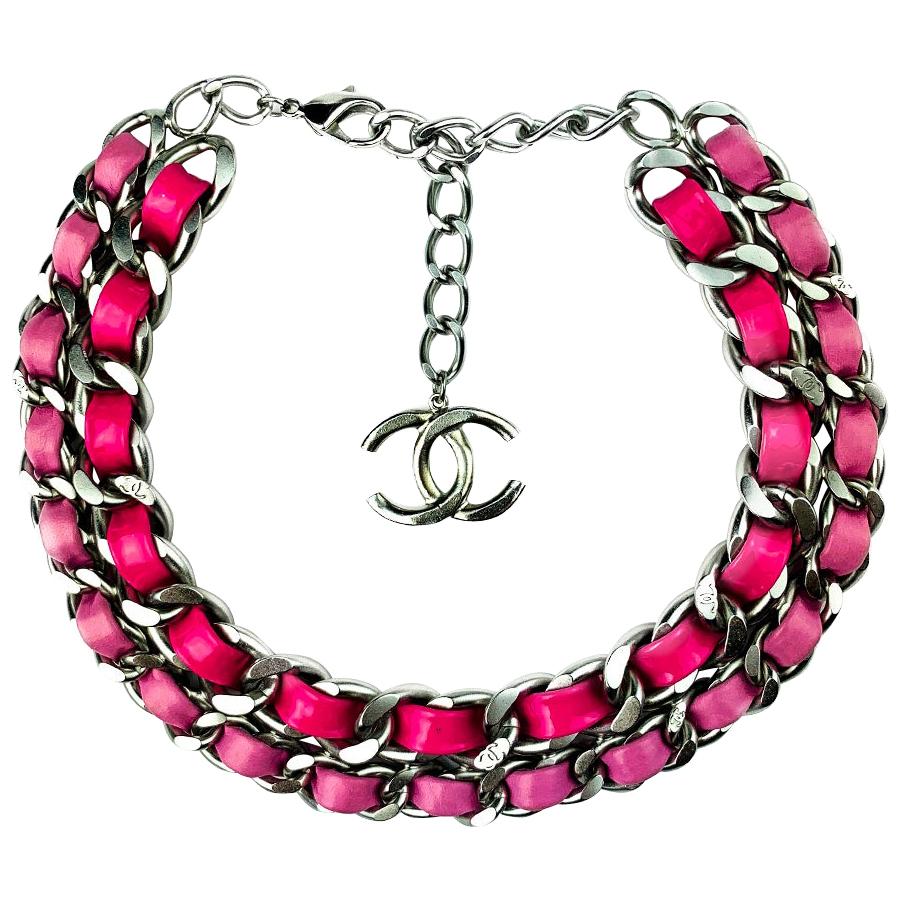 Vintage Chanel Choker Necklaces 84 For Sale at 1stdibs