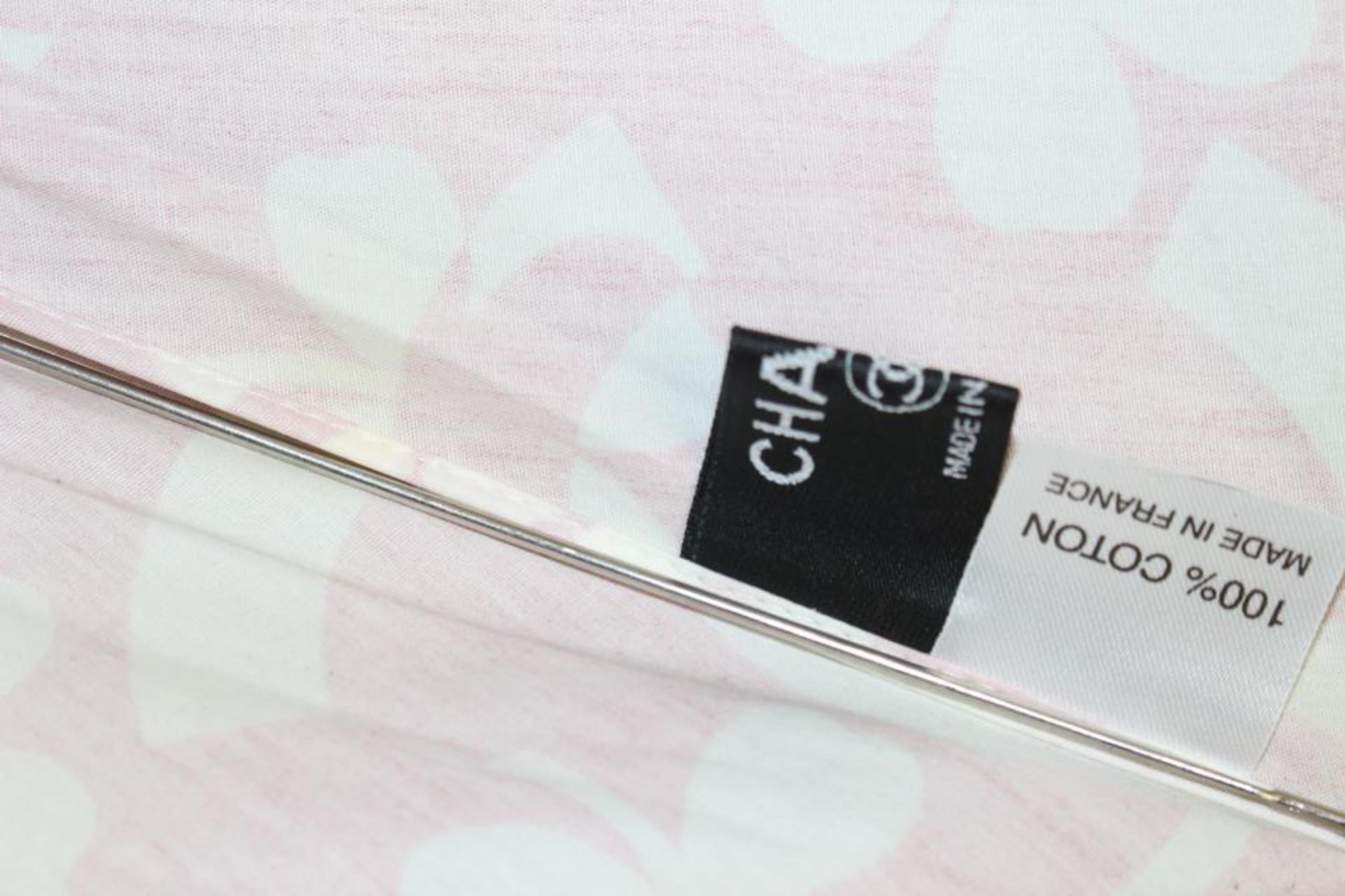 Chanel Pink CC Clover Charm Umbrella 1028c14 6
