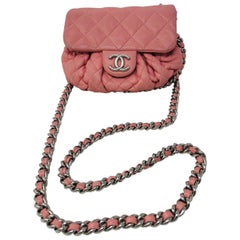 Chanel Pink Chain Around Crossbody Bag 