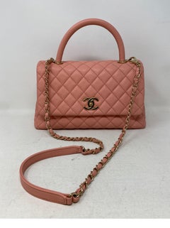 Chanel Pink Coco Handle Bag