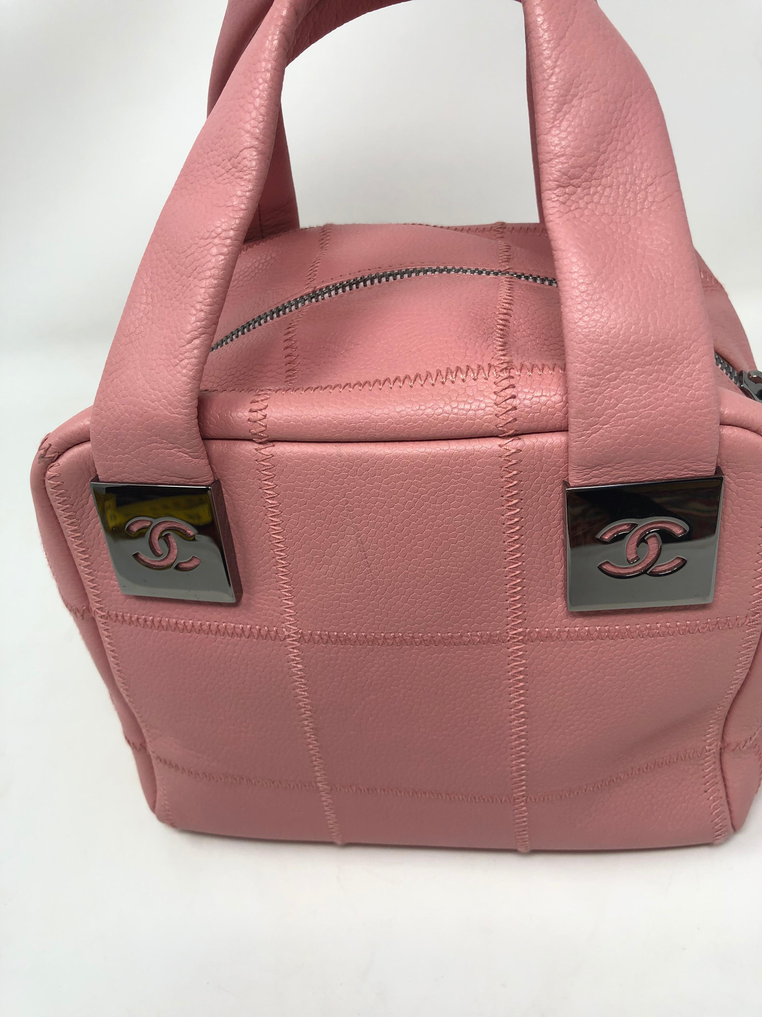Chanel Pink Cube Bag  In Good Condition In Athens, GA