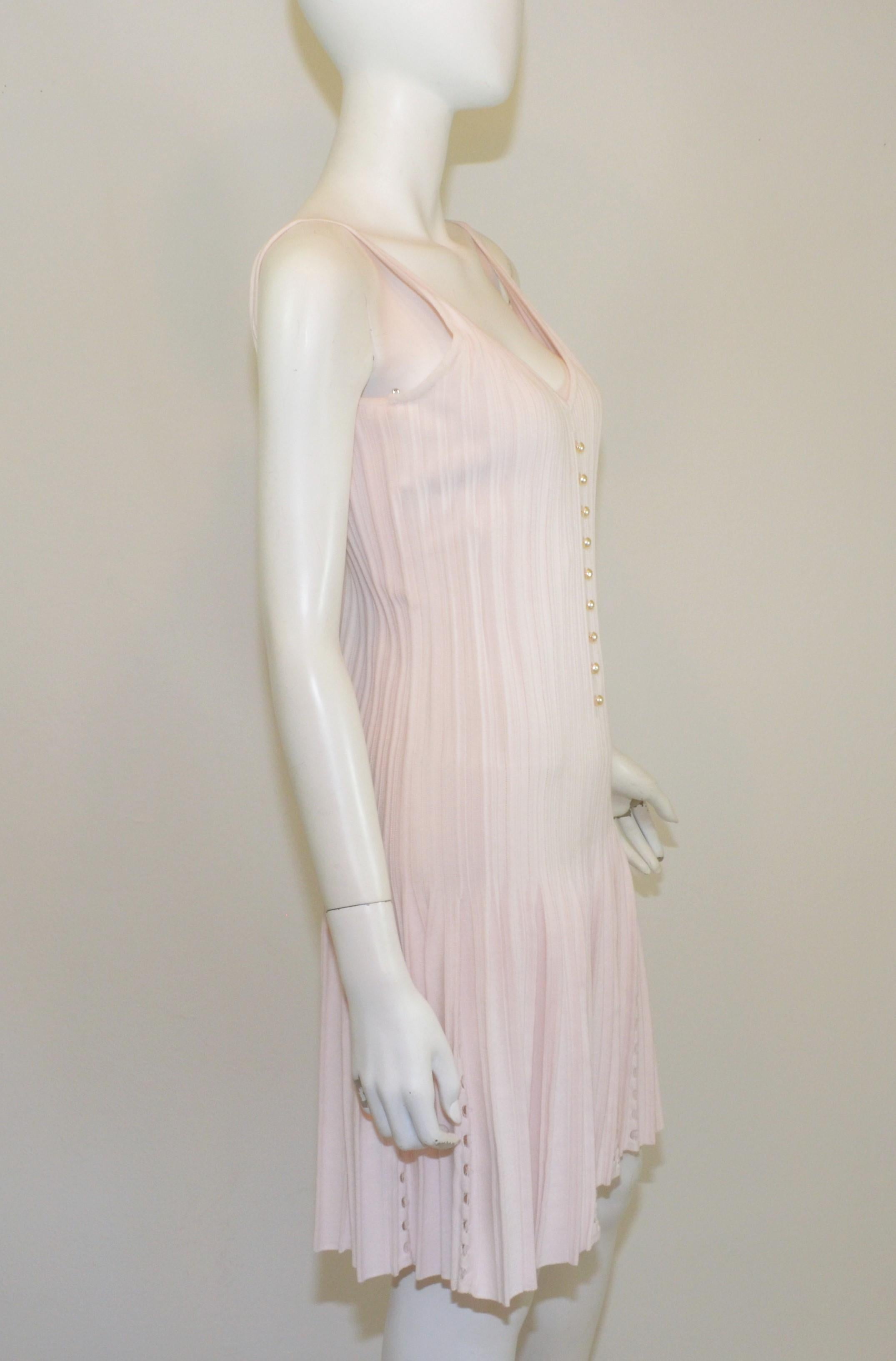 chanel fit and flare dress