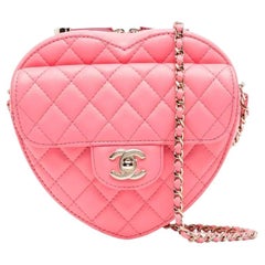 Chanel Pink Heart Bag SS22