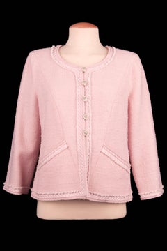 Chanel pink jacket by Karl Lagerfeld Spring 2009
