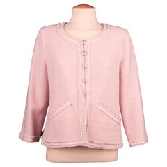 Chanel pink jacket by Karl Lagerfeld Spring 2009