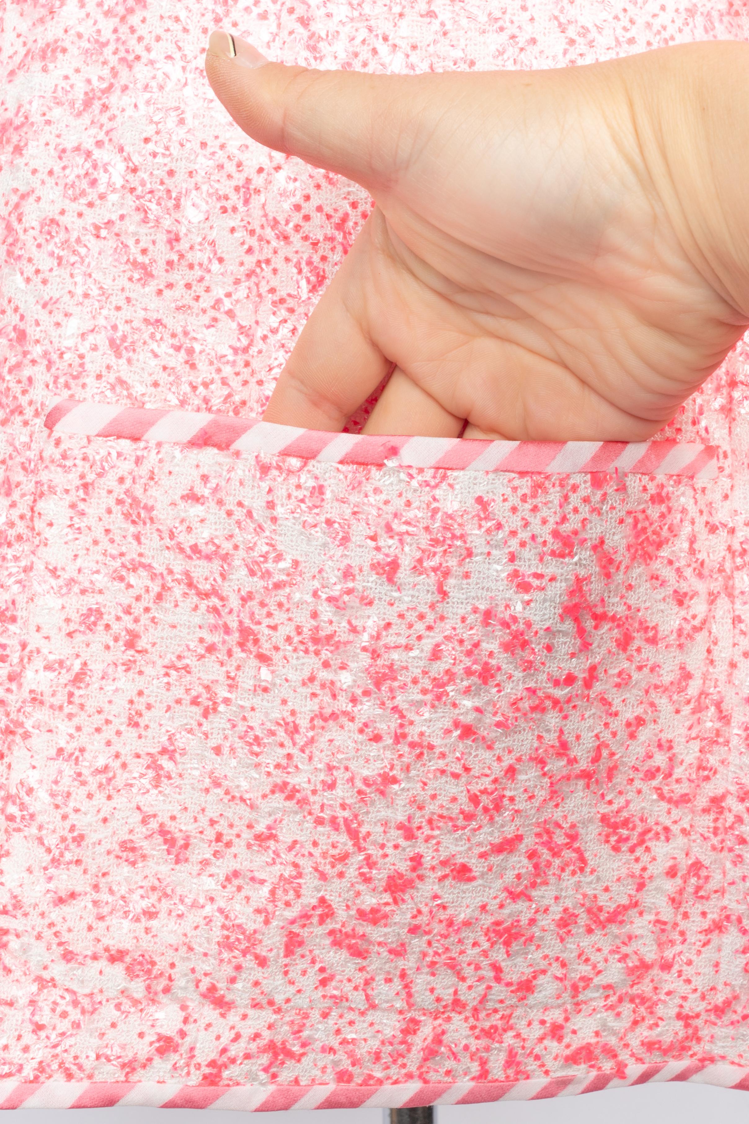 Giacca rosa Chanel Primavera 2020 in vendita 5