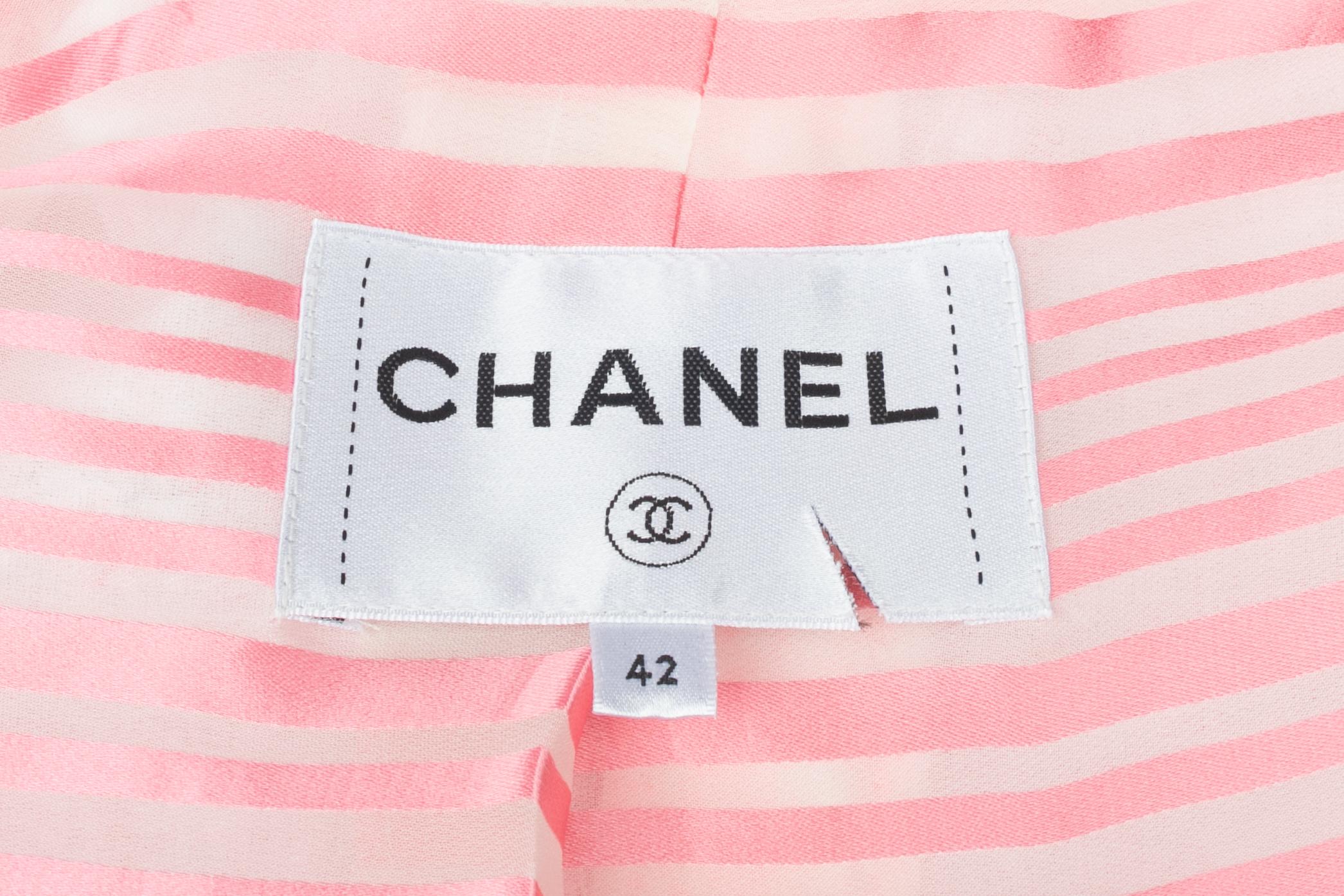 Giacca rosa Chanel Primavera 2020 in vendita 6