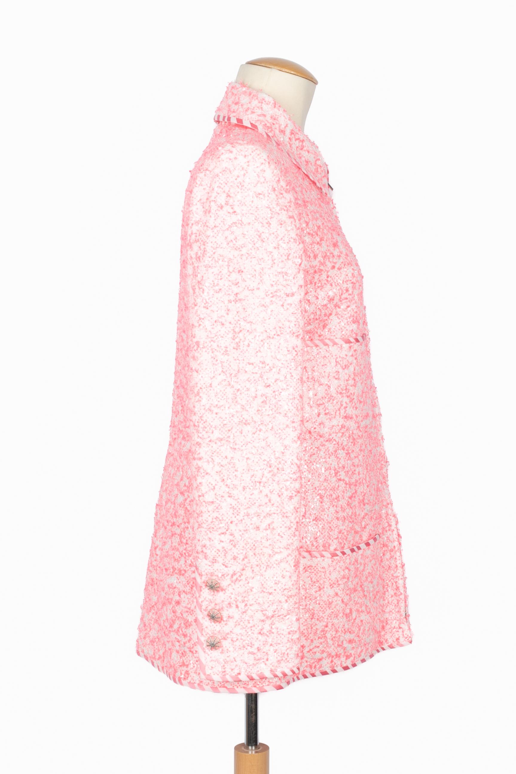 Giacca rosa Chanel Primavera 2020 in vendita 1