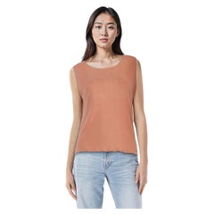 Chanel Pink Knit Tank Top Size XXL