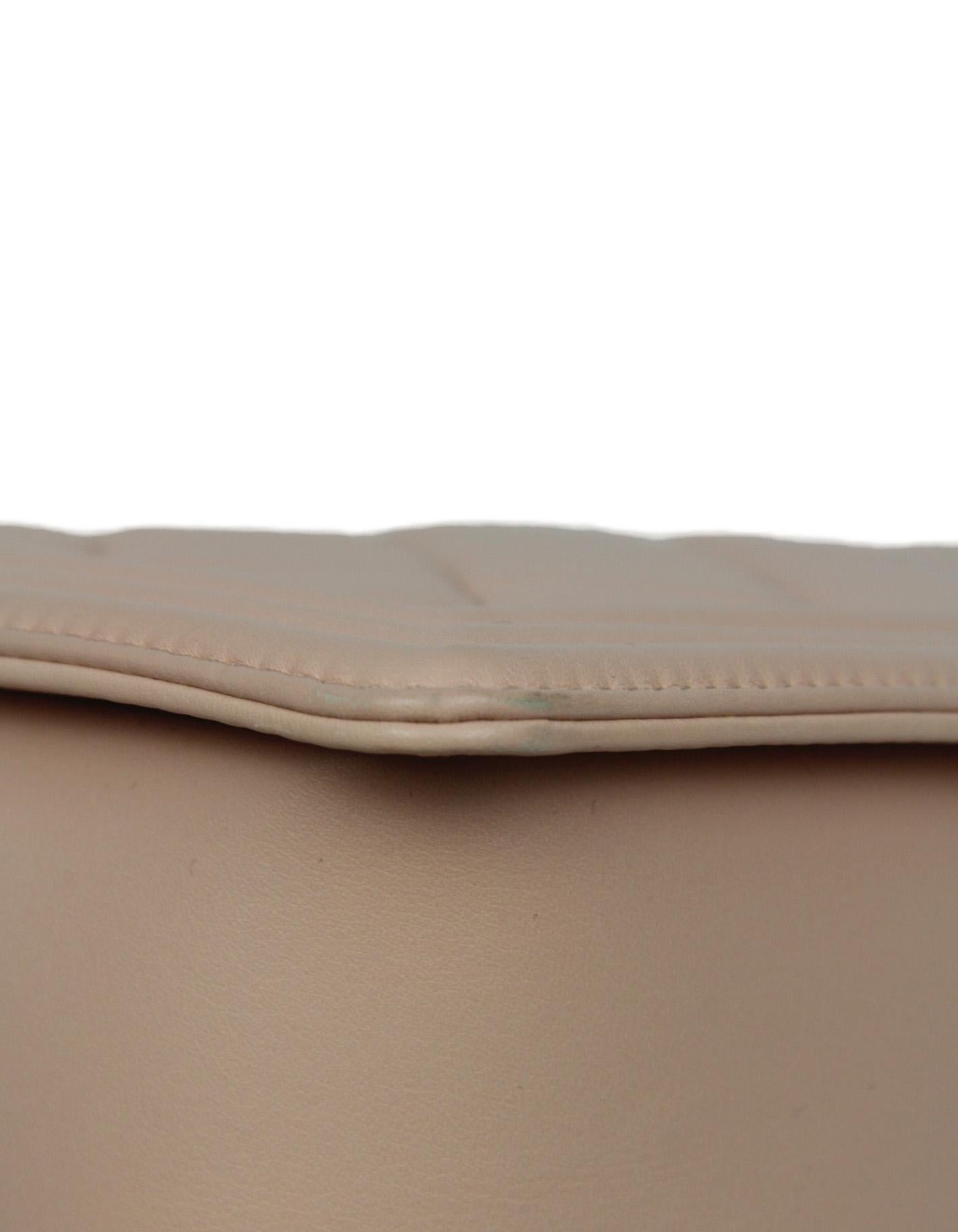 Chanel Pink/Ruthenium Lambskin Leather New Medium Boy Bag For Sale 1