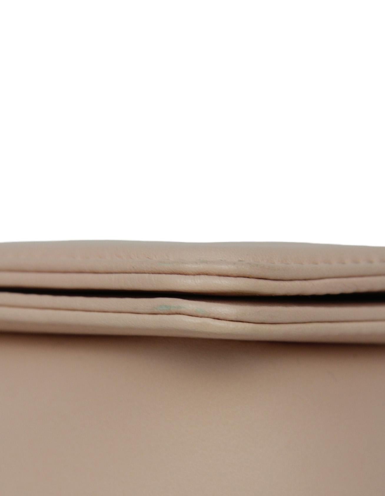 Chanel Pink/Ruthenium Lambskin Leather New Medium Boy Bag For Sale 3