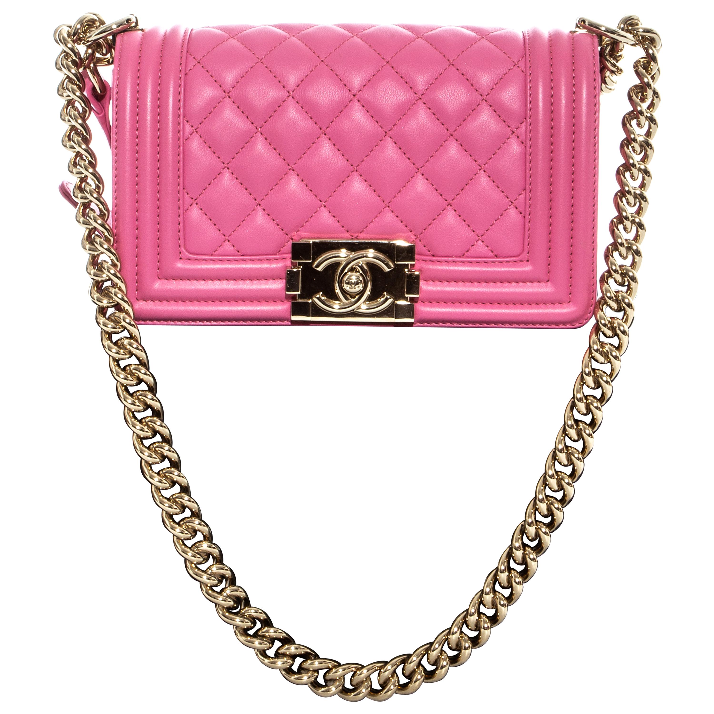 pink chanel bag