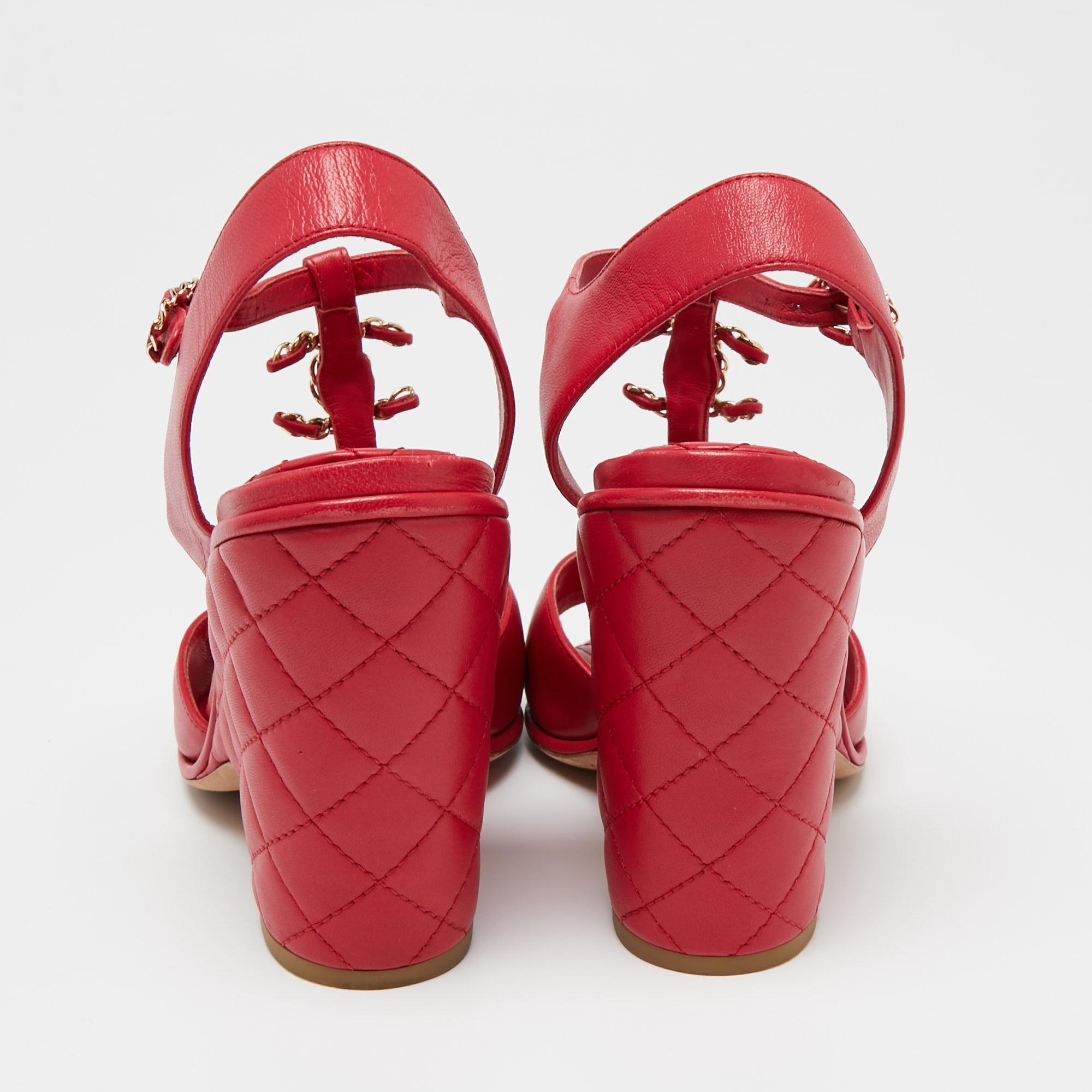 pink quilted heels