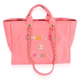 Sold at Auction: Chanel - Large Deauville Tote Shoulder Bag - Tan