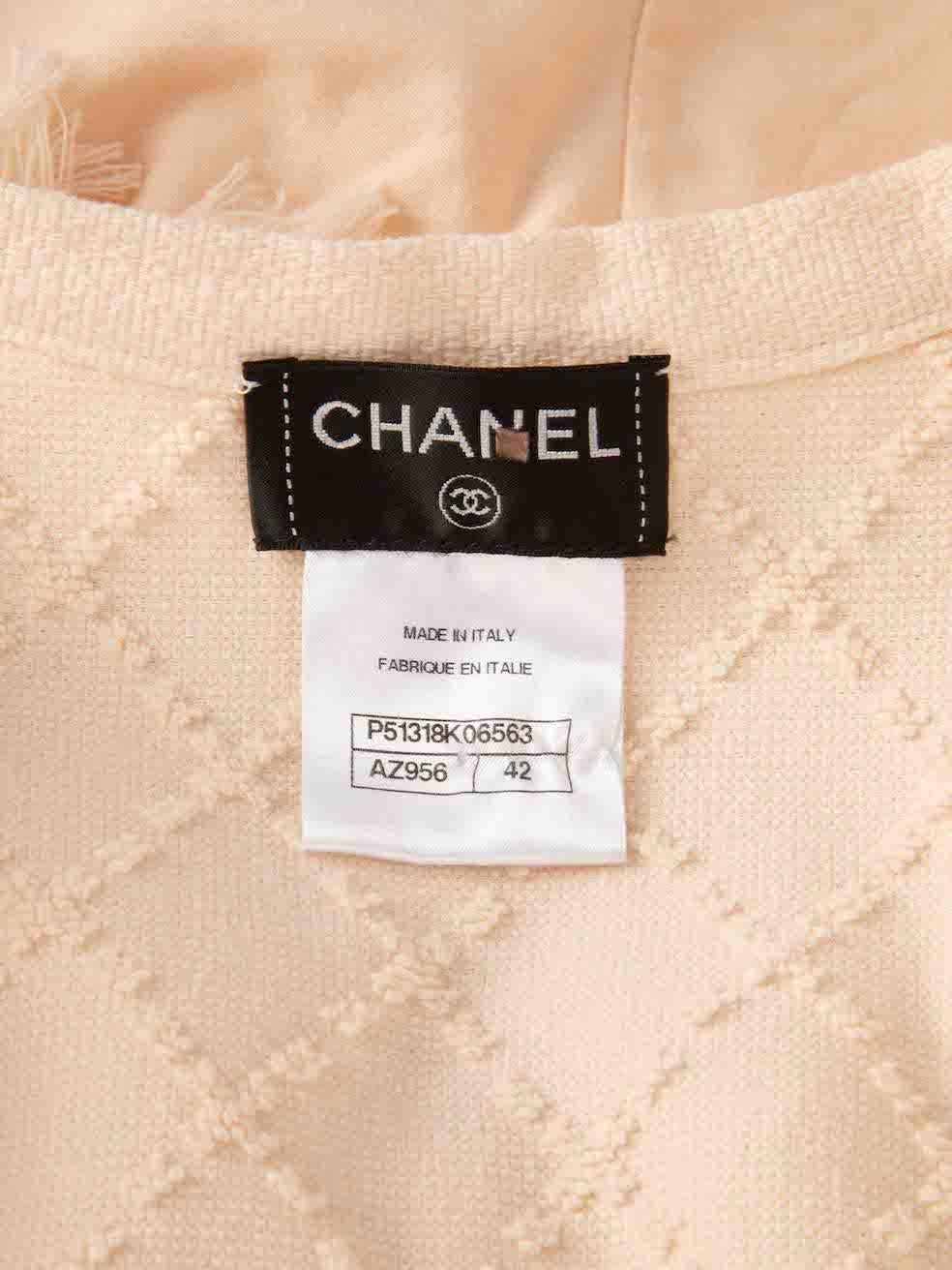 Chanel Pink Mini Sleeveless Dress Size XL For Sale 4