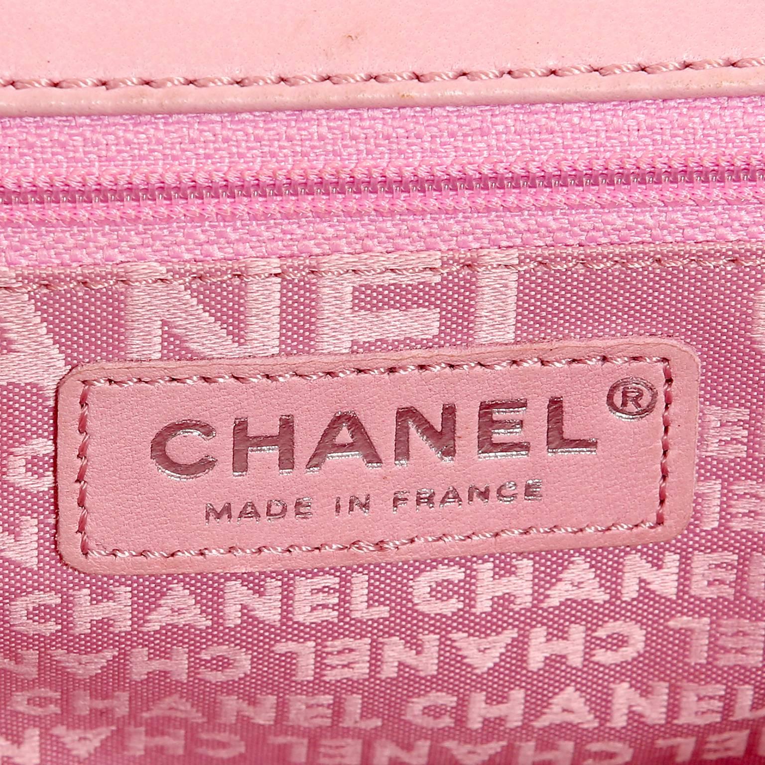 Chanel Pink Multi Color Tweed CC Flap Bag 9