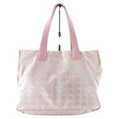 Chanel Pink New Line Tote Shopper 861041