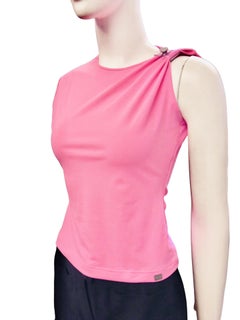 Chanel Pink Nylon Spandex Sleeveless Top