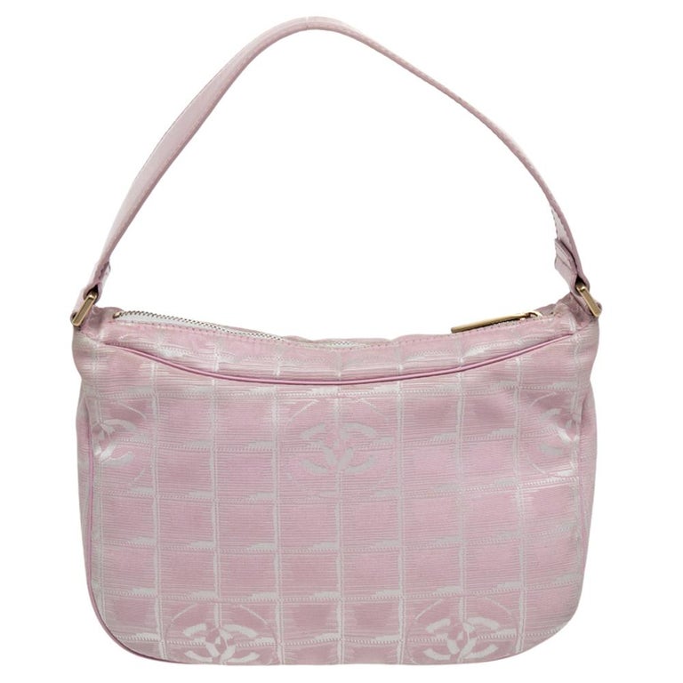 Chanel Pink Travel Line Shoulder Bag