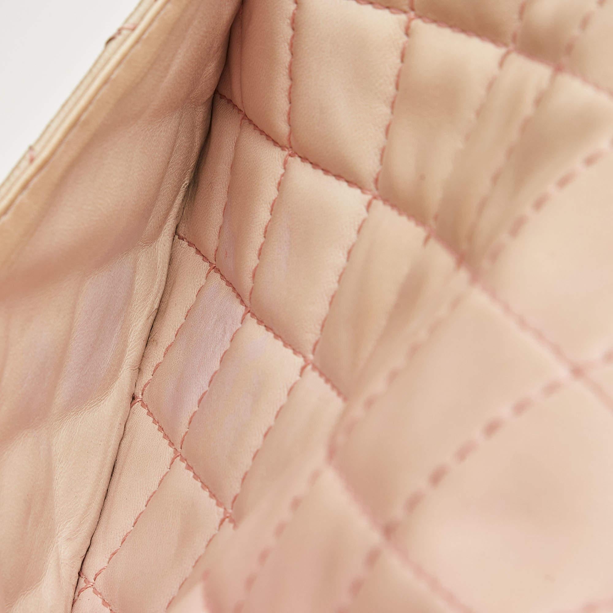 Chanel Pink Ombre Quilted Leather Reissue 2.55 Classic 226 Flap Bag 3