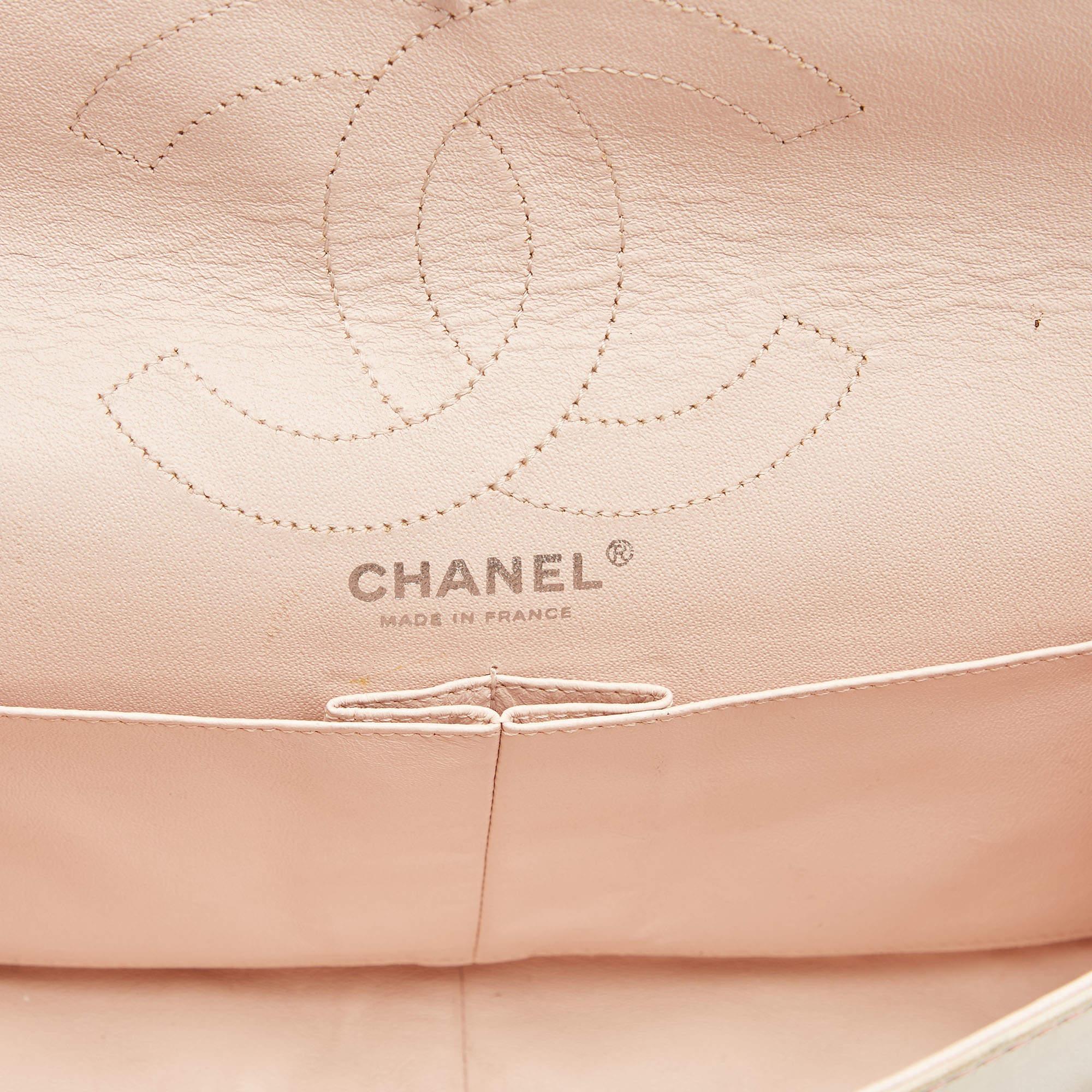 Chanel Pink Ombre Quilted Leather Reissue 2.55 Classic 226 Flap Bag 4