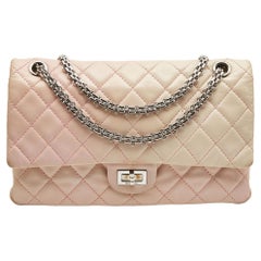 Chanel Pink Ombre Quilted Leather Reissue 2.55 Classic 226 Flap Bag