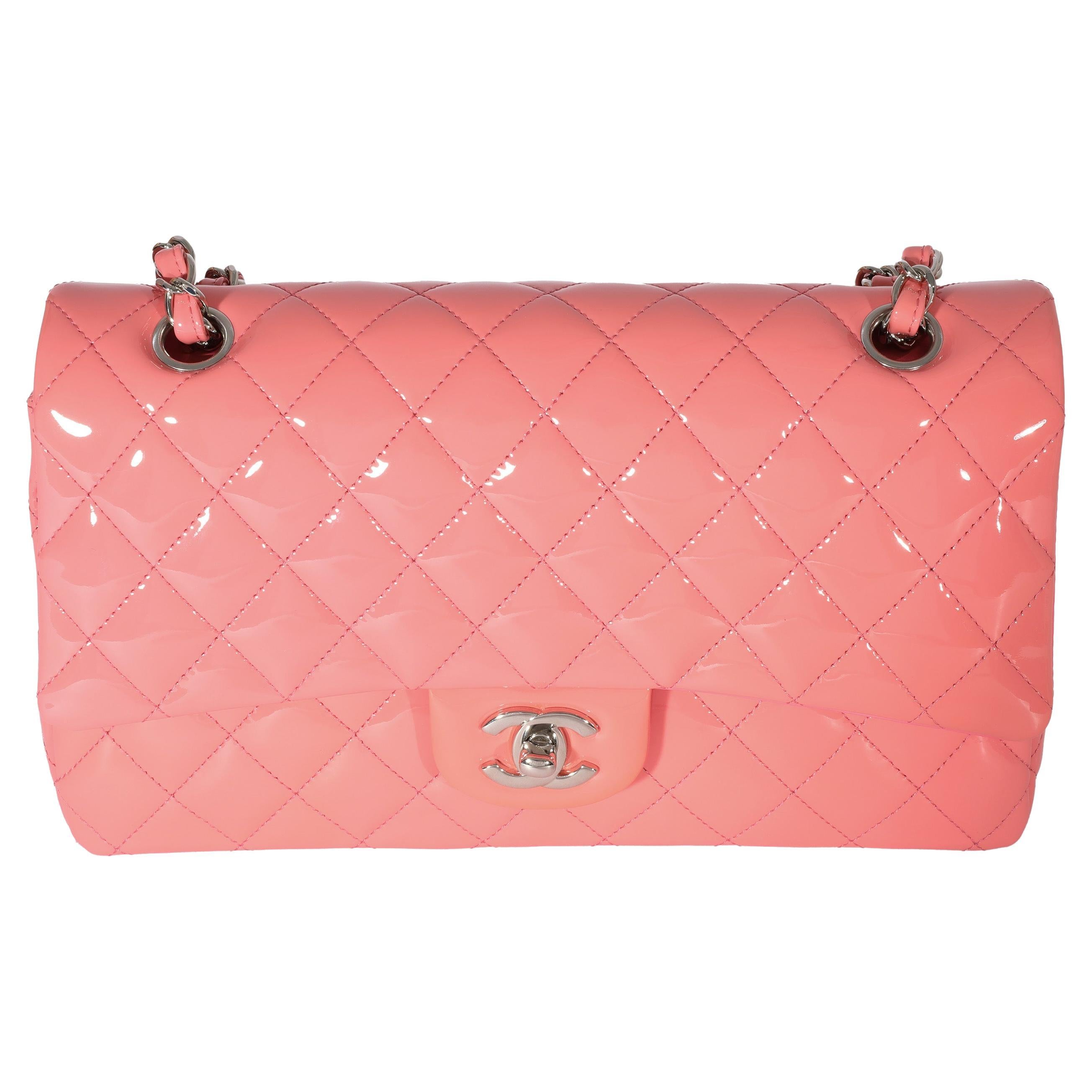Chanel Pink Patent Mini Flap Handbag - Handbags & Purses - Costume &  Dressing Accessories