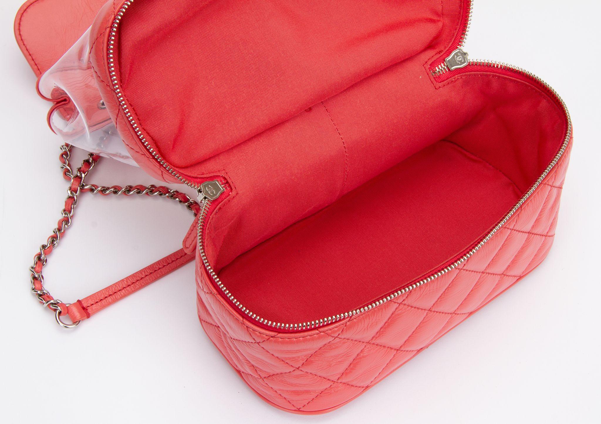 Chanel Pink Pvc Shoulder Tote Bag For Sale 1