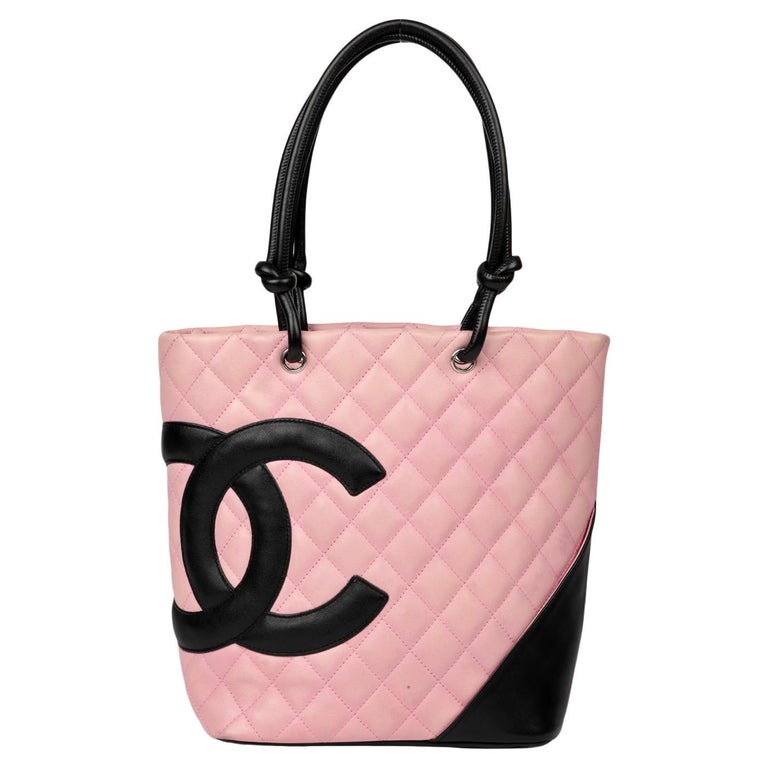 Chanel Travel Line Beige Jacquard Nylon Mini Boston Bag For Sale