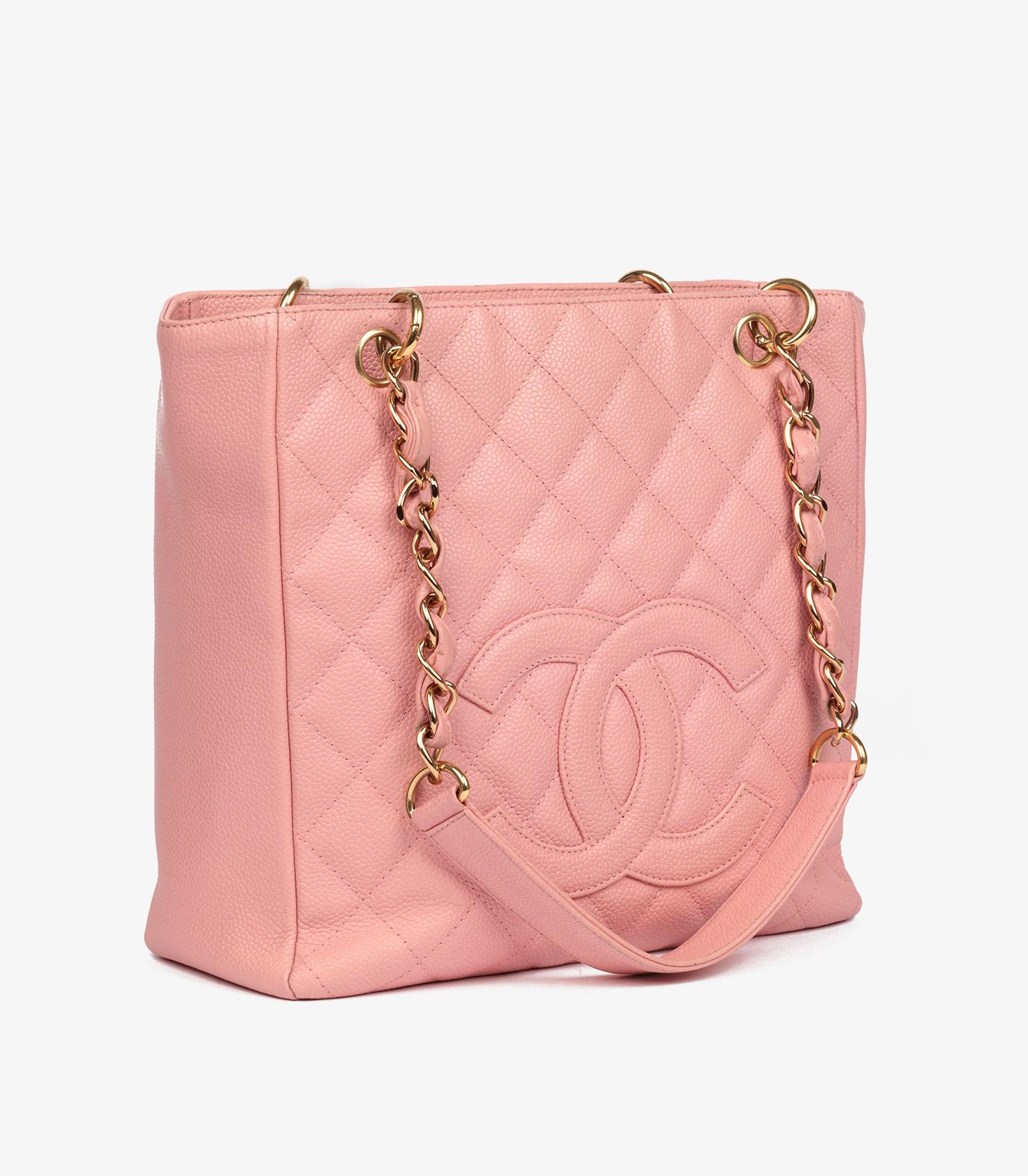 Chanel Pink Quilted Caviar Leather Vintage Petite Shopping Tote PST

Product Details
Xupes Ref: HB5742
Brand: Chanel
Model: Petite Shopping Tote
Type: Shoulder, Tote, Shopper
Serial Number: 9403576
Age: 2004
Accompanied By: Chanel Dust Bag,