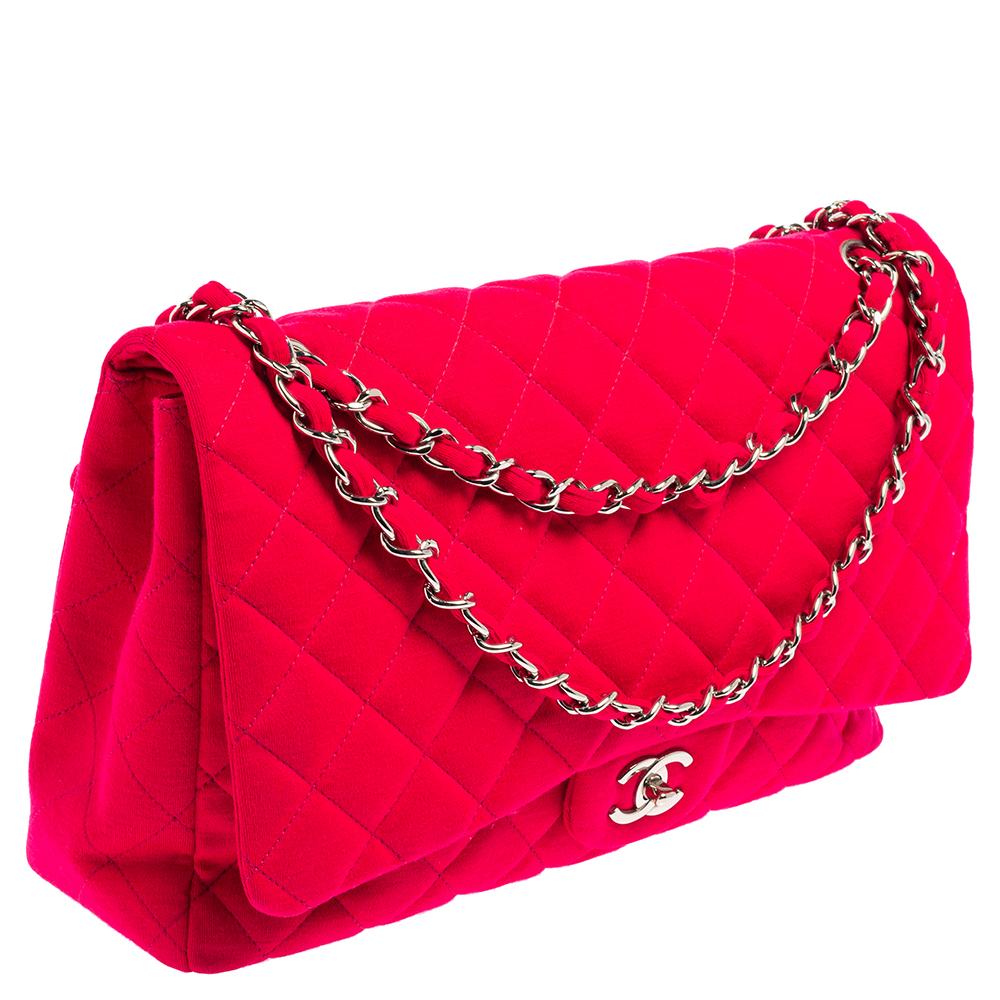 chanel quilted fabric bag