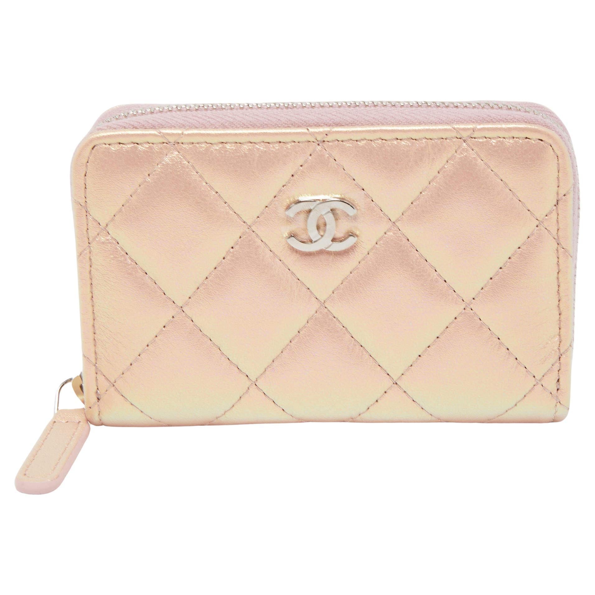 Chanel Iridescent Wallet - 9 For Sale on 1stDibs