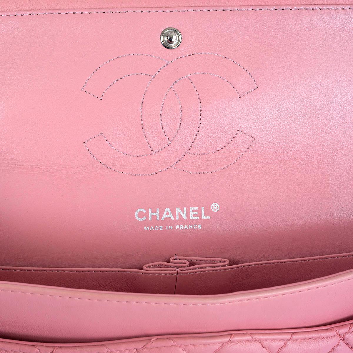 CHANEL pink quilted lambskin leather SOFT CLASSIC MEDIUM TIMELESS Shoulder Bag For Sale 2