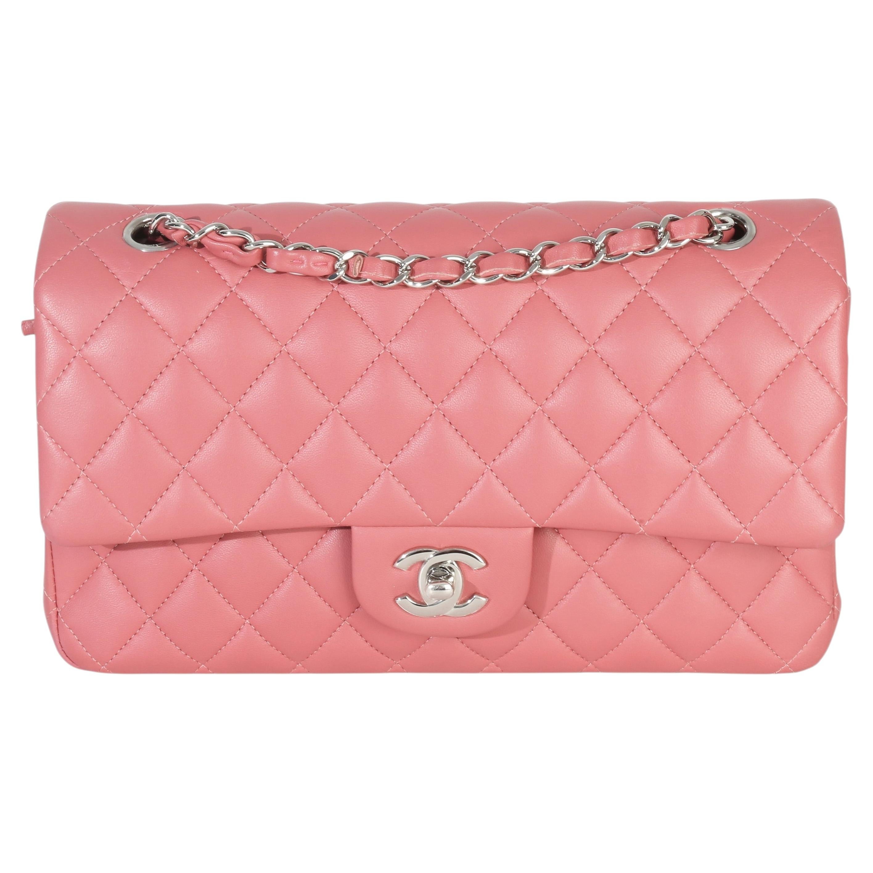 Chanel Hot Pink Alligator Jumbo Double Flap Bag No. 22586821 at