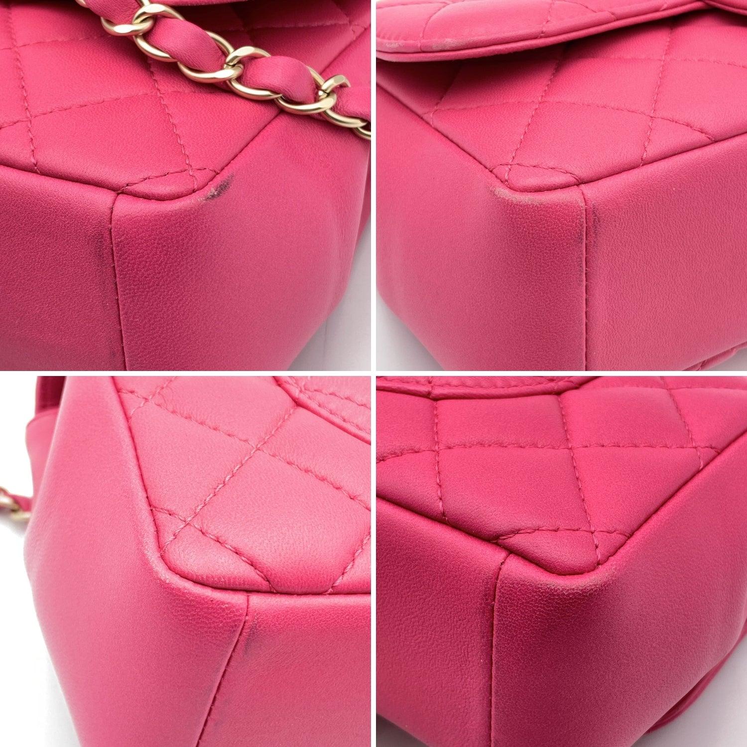 Chanel Pink Quilted Leather Mini Mademoiselle Chic Shoulder Bag For Sale 4