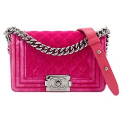 Chanel Medium Lambskin Boy Bag Pink