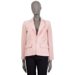 CHANEL pink silk 2017 PARIS CUBA Blazer Jacket 36 XS 17C