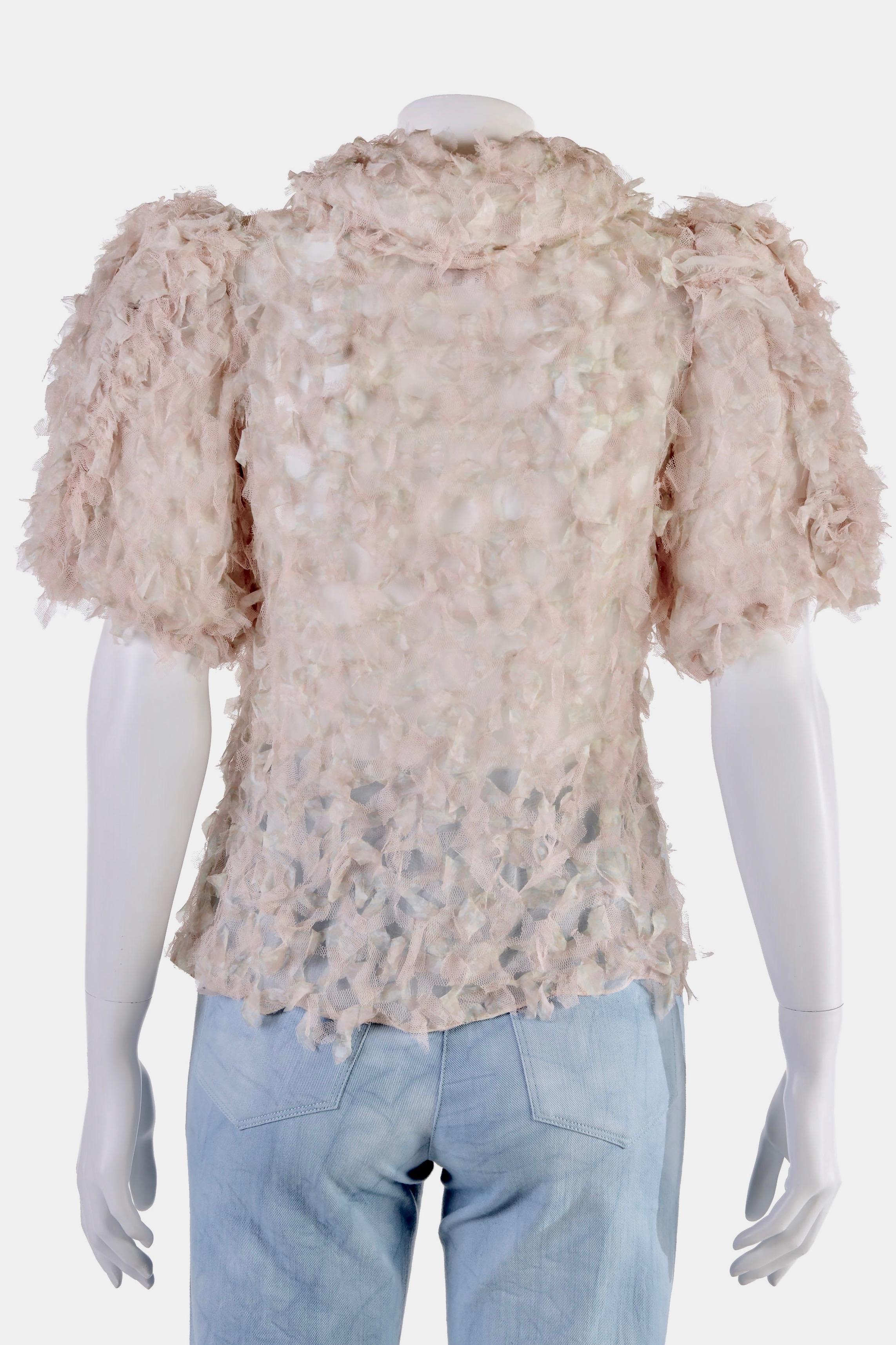 CHANEL pink silk jacket  FR 40 Spring 2010 10 P In Excellent Condition In Rubiera, RE