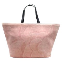 Chanel Camellia Crochet Flap Bag Fabric Small at 1stDibs